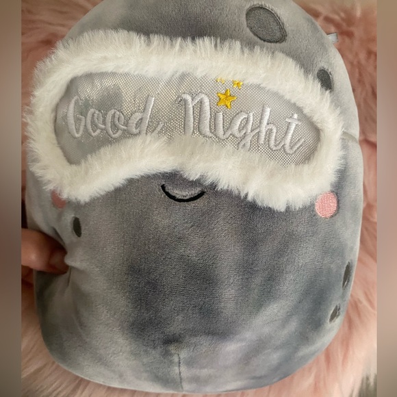 {EUC} Squishmallows Space Squad Boulder Moon 8" - Picture 3 of 5